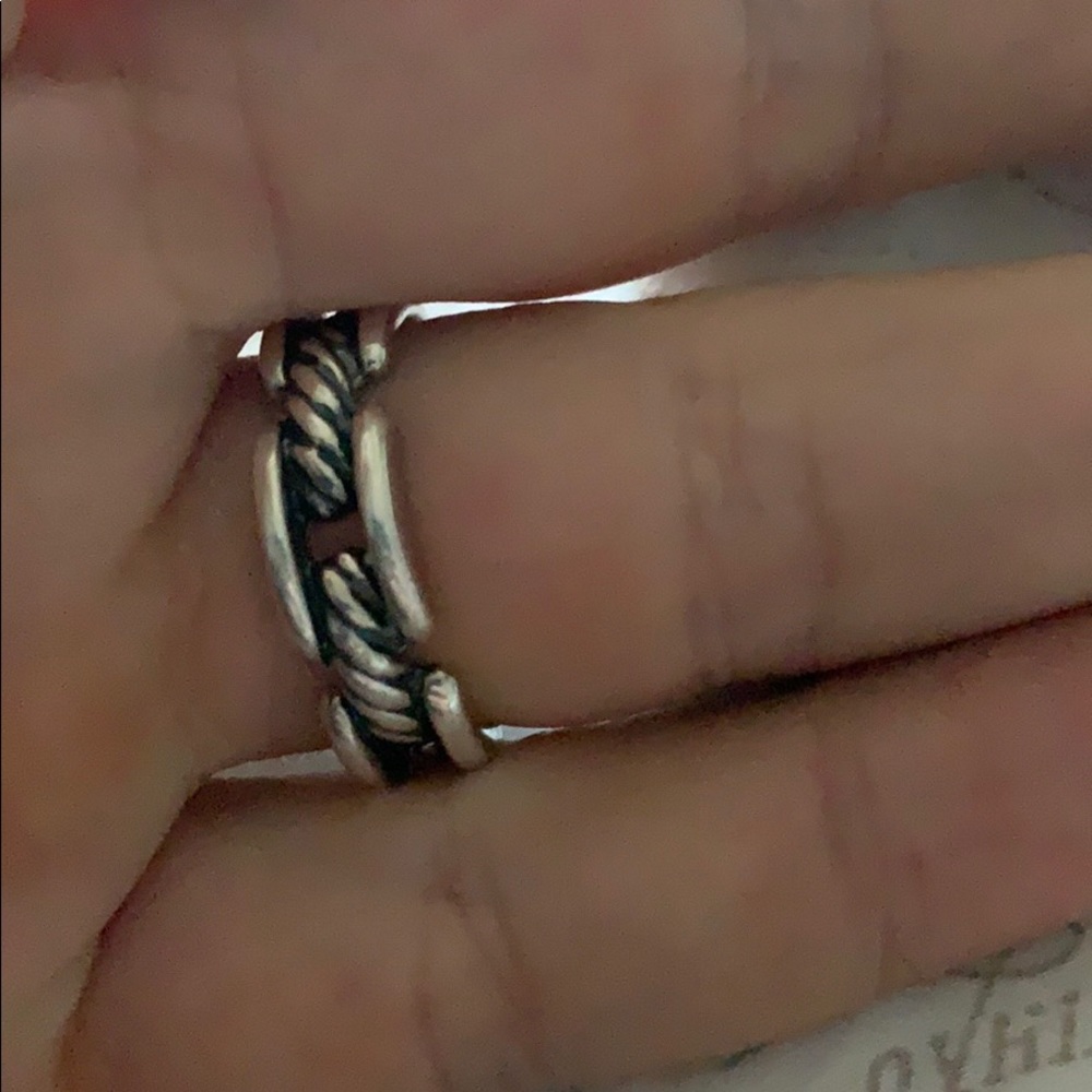 David Yurman Men’s cable ring size 10
